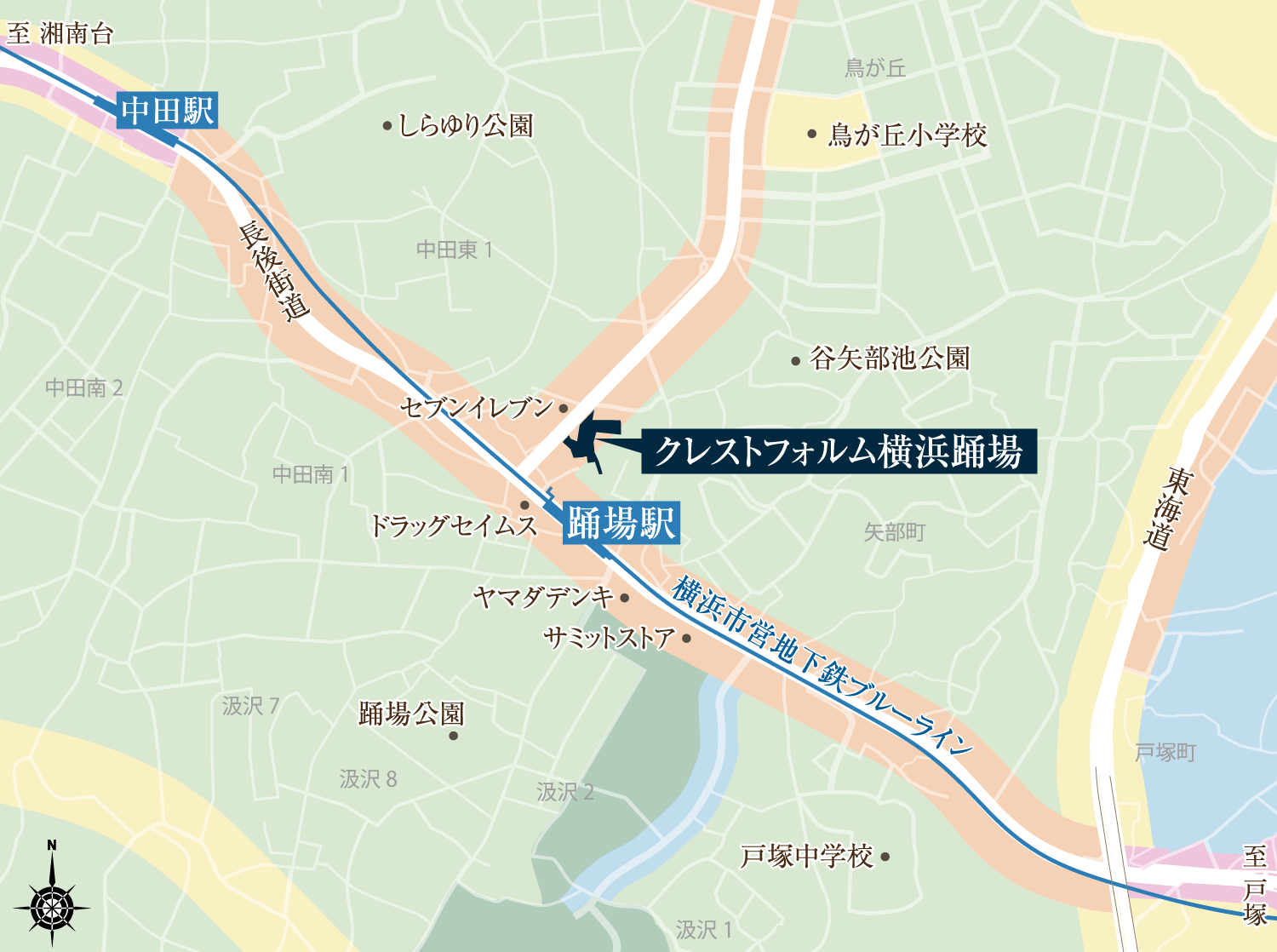 用途地域概念図